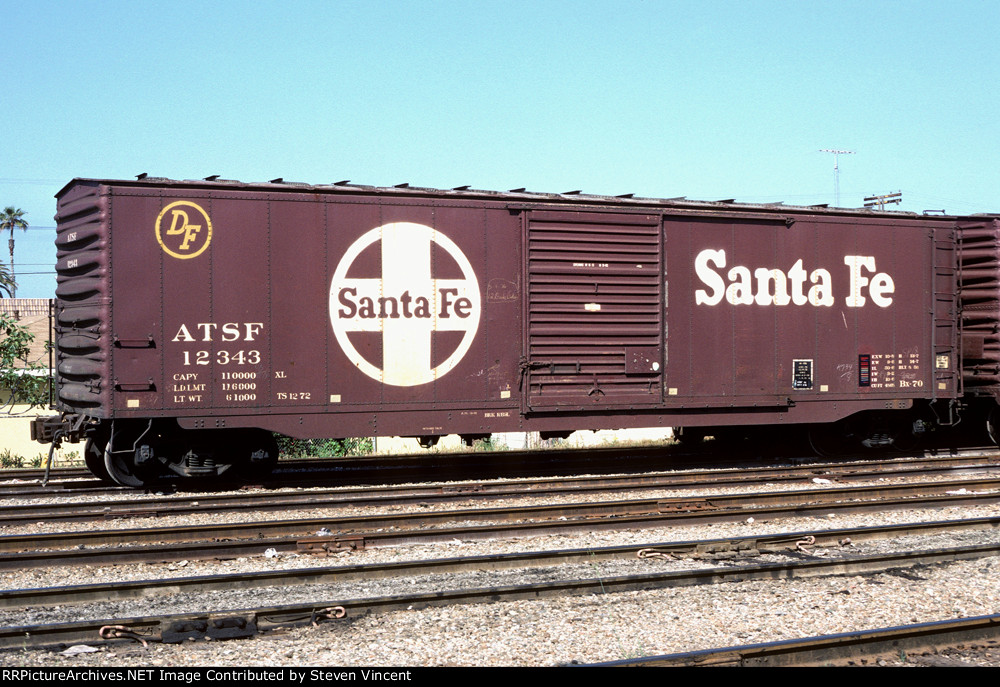 Santa Fe 50' box ATSF #12343